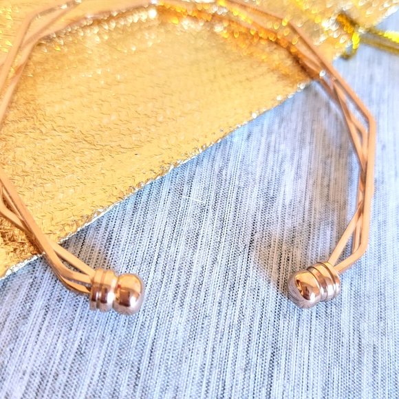 NWOT Geometric Adjustable Bracelet - Picture 2 of 4